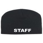 Staff Embroidered Skull Cap 